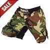 FIGHT-FIT - Fightshorts MMA Shorts / Warrior / Camouflage / Small