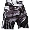 Venum - Fightshorts Pantalones cortos de MMA / Camo Hero / Blanco-Negro