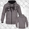 Venum - Hoodie Undisputed / Grau-Schwarz / Small