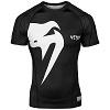 Venum - Rashguard / Giant / Short Sleeves / Schwarz