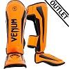 Venum - Shin Instep Protection / Elite / Orange-Black
