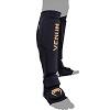 Venum - Schienbein-/Ristschutz / Kontact Evo / Schwarz-Gold / Small