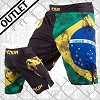 Venum - Fightshorts MMA Shorts / Brazilian Flag / Black