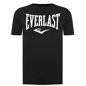 Everlast - T-Shirt / Geo Print / Nero / Medium