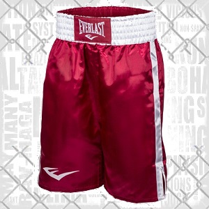 Everlast - Pro Shorts / Rosso-Bianco / Large