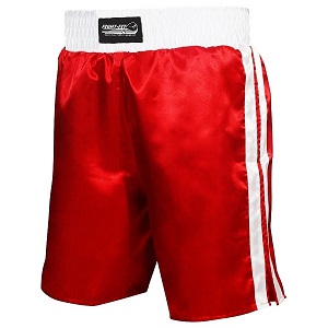 FIGHT-FIT - Box Shorts / Rot-Weiss / Large