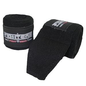 FIGHTERS - Fasce da Boxe / 300 cm / elastico / Nero