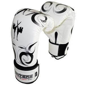 FIGHTERS - Gants de boxe / Tribal / Blanc / 12 Oz.