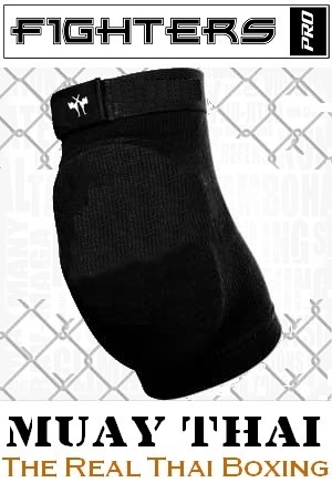 FIGHTERS - Elbow Pads / Padded / Black/ Small-Medium