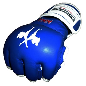 FIGHTERS - MMA Gloves / Elite / Blue / Small