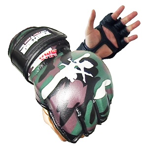 FIGHTERS - MMA Handschuhe / Elite / Camo / XL