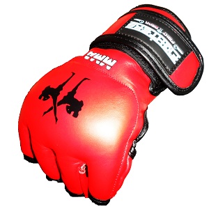 FIGHTERS - MMA Gloves / Elite / Red / Small