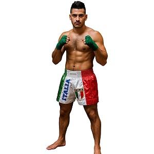 FIGHT-FIT - Muay Thai Shorts / Italien / Stemma / XL