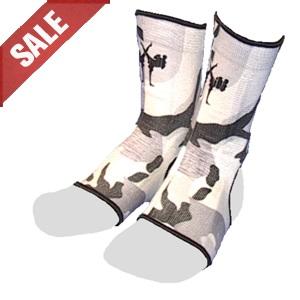 FIGHTERS - Ankle Supports / Unpadded / Camo-Grey / Medium