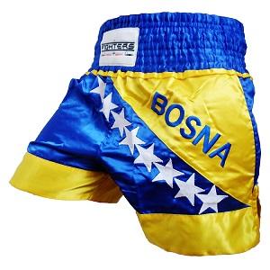 FIGHTERS - Short de Muay Thai / Bosnie-Bosna / XS