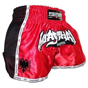 FIGHTERS - Pantalones Muay Thai / Elite / Albania-Shqipëri / Large