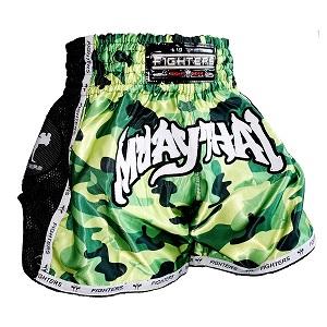 FIGHTERS - Pantaloncini Muay Thai / Elite Camouflage / Medium