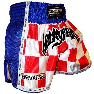 FIGHTERS - Muay Thai Shorts / Croatia-Hrvatska / Elite / Small