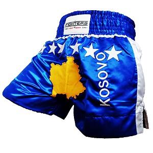 FIGHTERS - Shorts de Muay Thai / Kosovo-Kosova / Yll / Small