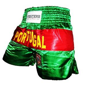 FIGHTERS - Shorts de Muay Thai / Portugal / XL