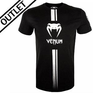Venum - T-Shirt Logos / Nero-Bianco / Small