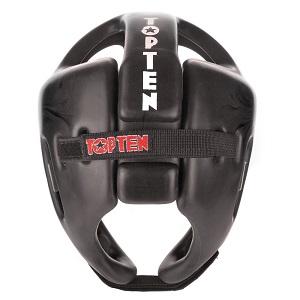 TOP TEN - Casco da Boxe Competition Fight / Nero / Small