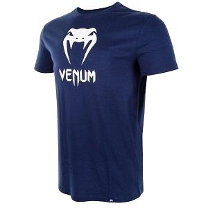 Venum - T-Shirt / Classic / Blau-Weiss / Small
