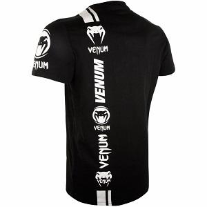 Venum - T-Shirt / Logos / Schwarz-Weiss / Small