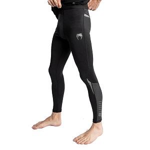 Venum - Pantaloni a compressione / Tempest 2.0 / Nero-Grigio / Medium