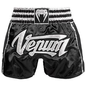 Venum - Muay Thai Shorts / Absolute 2.0 / Schwarz-Silver / XL