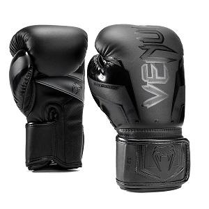 Venum - Boxing Gloves / Elite Evo / Black-Matte / 12 oz