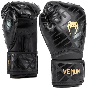 Venum - Boxhandschuhe / Contender 1.5 XT / Schwarz-Gold / 12 Oz