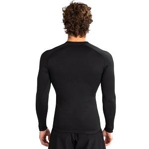 Venum - Rashguard / Contender / Long Sleeve / Black-White / Medium