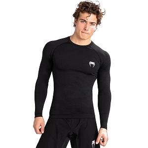 Venum - Rashguard / Contender / Long Sleeve / Black-White / Medium