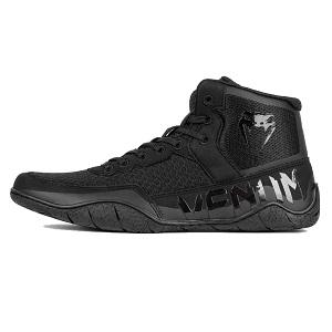 Venum - Wrestling Schuhe / Elite / Schwarz-Schwarz / EU 42