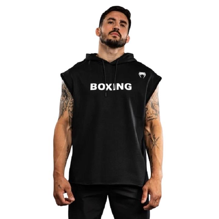 Venum - Hoodie / Boxing VT / &Auml;rmellos / Schwarz / Medium
