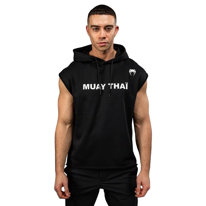Venum - Hoodie / Muay Thai VT / &Auml;rmellos / Schwarz / Small