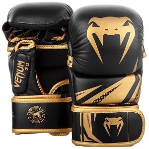 Venum - Guantes de Sparring Challenger 3.0 / Negro-Oro / Large-XL