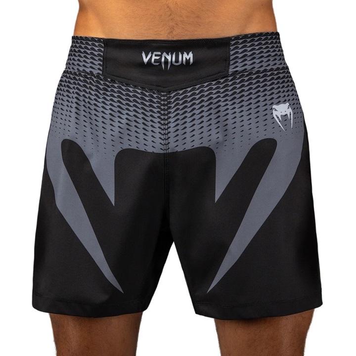 Venum - Fightshorts MMA Shorts / No Gi / Schwarz-Silber / Small