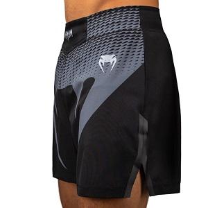 Venum - Fightshorts MMA Shorts / No Gi / Schwarz-Silber / Small