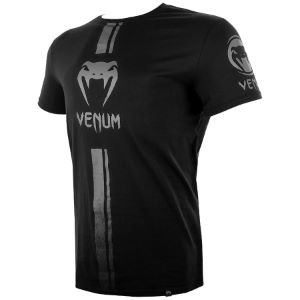 Venum - T-Shirt Logos / Black-Matte / Medium