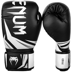 Venum - Boxhandschuhe / Challenger 3.0 / Schwarz-Weiss / 12 Oz